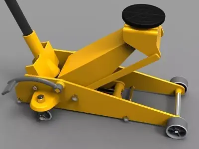 Hydraulic jack 3t 3D model