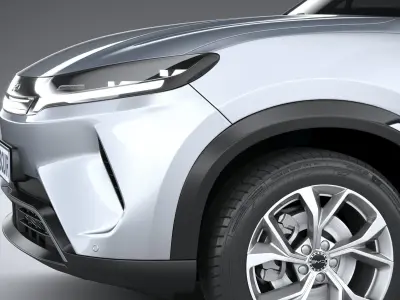 BYD Atto 2 2025 3D model