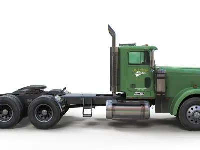 Freightliner Classic XL daycab truck 3D model