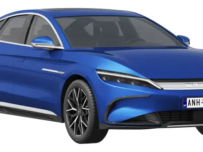 BYD Han 2025 3D model