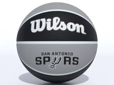 Wilson San Antonio Spurs Basketball  3D model