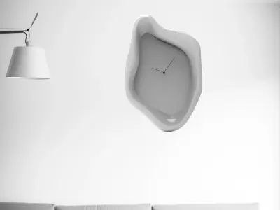 20 cm wall clock 3D print model