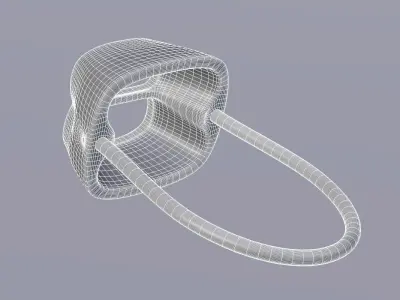 Climbing tubular device 3D model