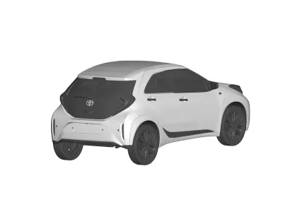 Toyota Aygo 3D model