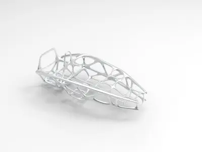 Ariel Atom generative design chassis 3D model