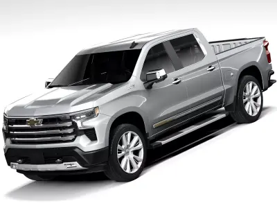 Chevrolet Silverado 1500 High Country 2022 3D model