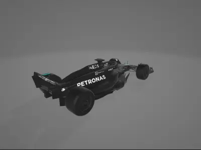 Mercedes AMG Petronas W14 3D model
