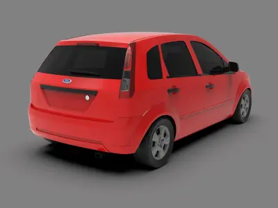 Ford Fiesta Max 2010 3D model