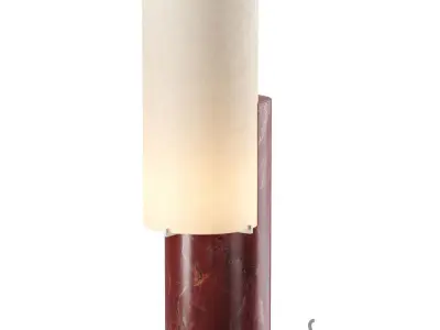 Lea table lamp by Matteo Nunziati  Low-poly 3D model