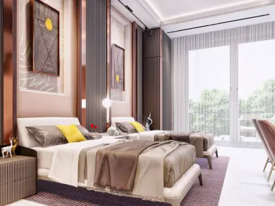 Kids Bedroom 3D model