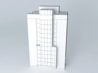 Hotel in Kaunas Free 3D model