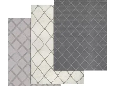Rug Set 1703 3D model