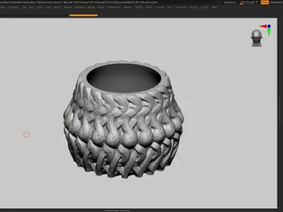 vase 3d print 437 3D print model