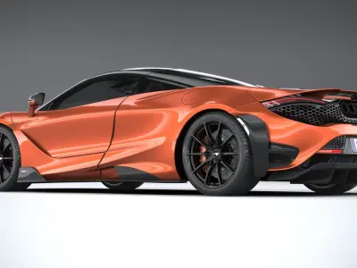 McLaren 765LT 2021 3D model