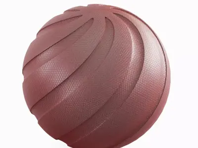 Simple Ball Mesh 04  3D model