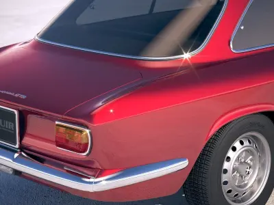 Alfa Romeo Giulia GTA 1965-1969 vray 3D model