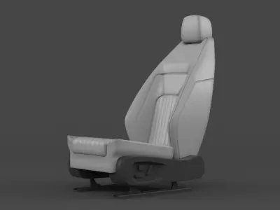 Car Seat 3D model