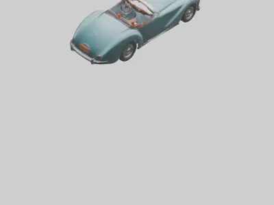 Classic Roadster model 3D model