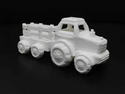 Farm Tractor 3D print model