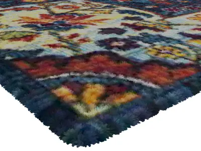 Rug Set 1584 3D model