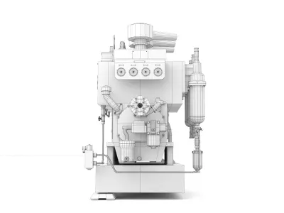 Marine Compressor 3D model