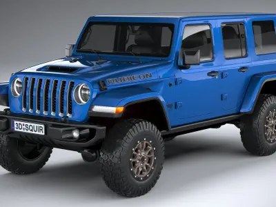 Jeep Wrangler Rubicon 392 2021 3D model