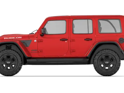 Jeep Wrangler Rubicon 2024 3D model