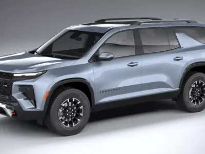 Chevrolet Traverse Z71 CG 2024 3D model