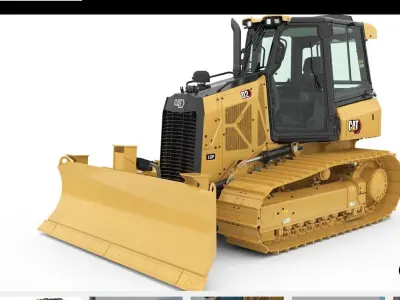 rc d2 bulldozer  3D print model