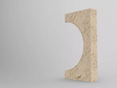 Romme Decor Low-poly 3D model