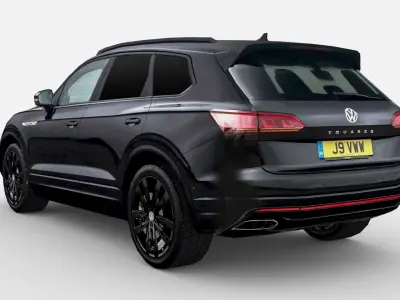 Volkswagen Touareg 2020 Black Edition Low-poly 3D model