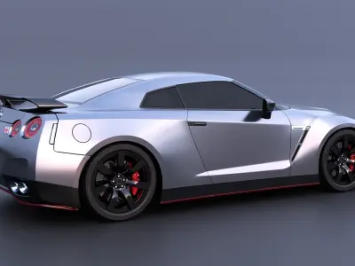 Nissan GT-R R35-Bas-SCS01 3D model
