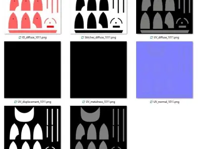 Baseball Hat 3d Model 3D model