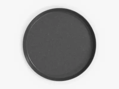 Stylish Plate M Low-poly 3D model