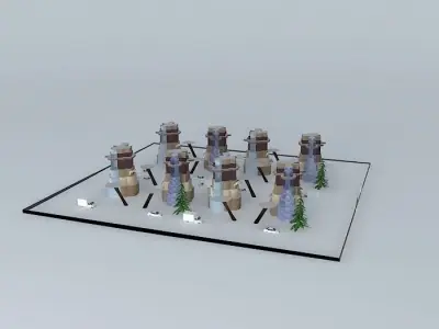 Games Arcade 3D model