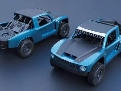 Hoonigan Trophy Truck 3D print model