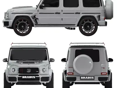 Brabus G900 Rocket Edition 3D model