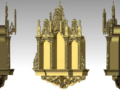 Catholic Altar V1 3D print model