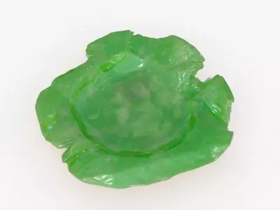 Realistic Jade Bowl with 4K textures Low-poly 3D model