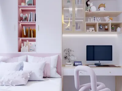 Room Childrens Modern 3D model