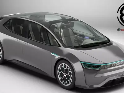 Generic Future EV 3D model