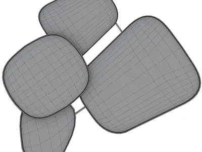 Mirror Shapes by Kare Design 3D model