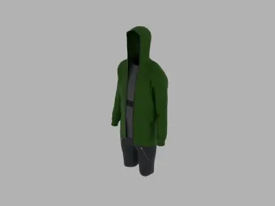 Sport Suit Low-poly 3D model 58