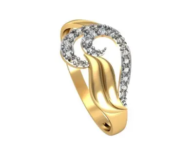 Sets of rings and earrings 6 pairs 12 models 3D print model