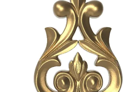  decorative pattern ready for 3D printing 3D model