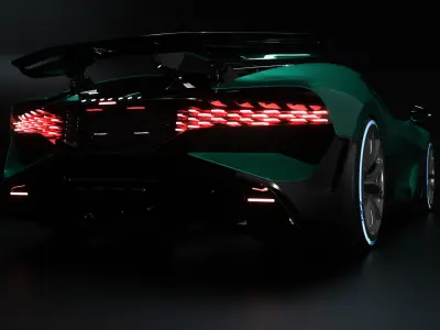 BUGATTI DIVO 2019 3D model