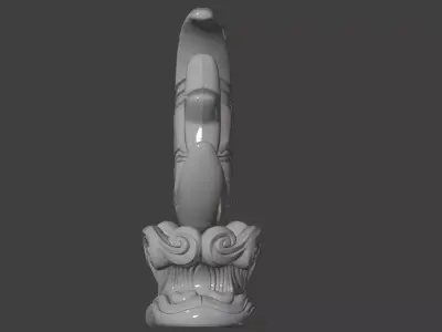 Moon and Star Night Light Decoration 3D print model