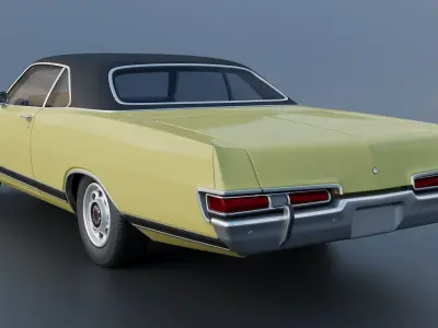 Dodge Polara 1969 3D print model