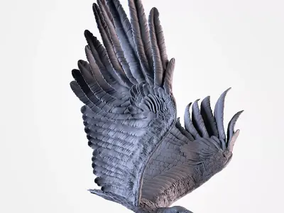 Eagle Flying 3D print model