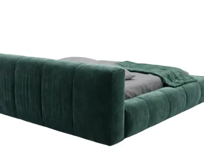 Tufty Bed 3D model